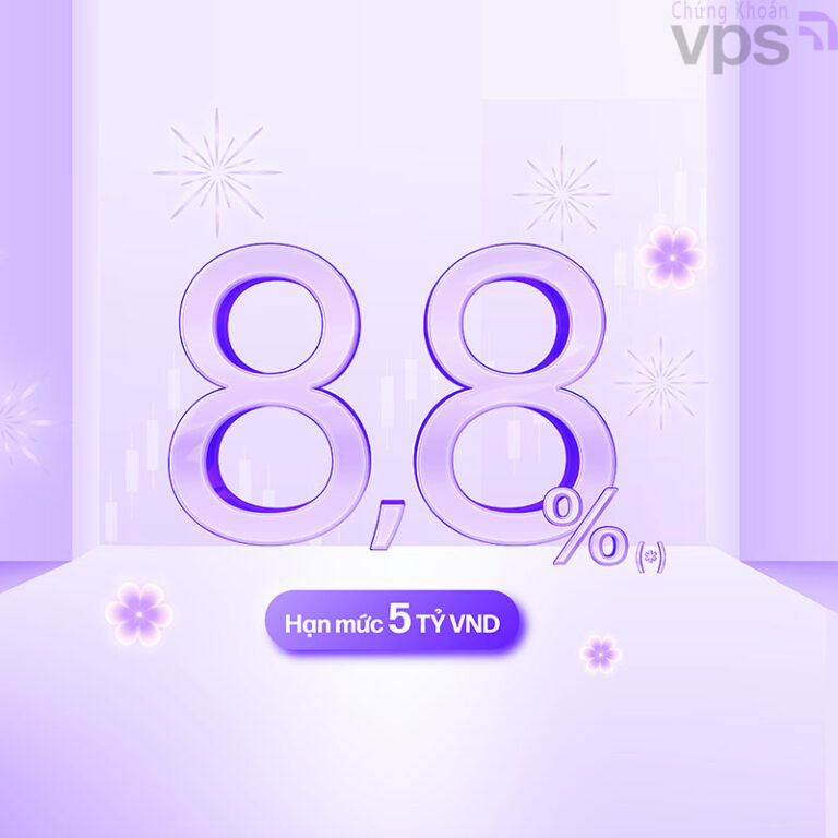 Margin VPS ưu đãi 8.8%