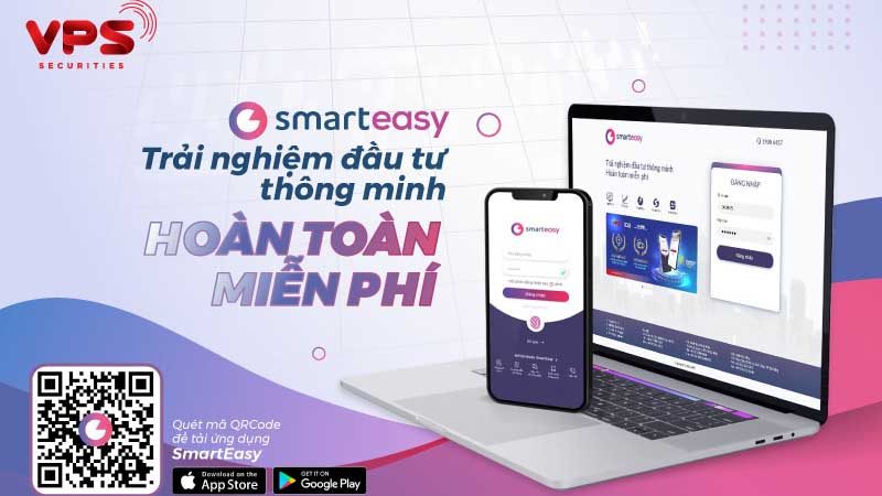 mở tài khoản chứng khoán vps smart easy